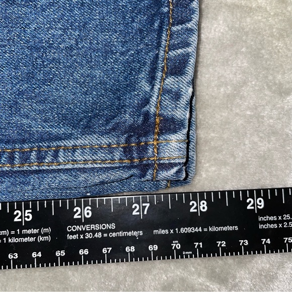 We The Free Medium Wash High Rise Straight Mom Jeans - Picture 6 of 7